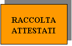 Casella di testo: RACCOLTA ATTESTATI
